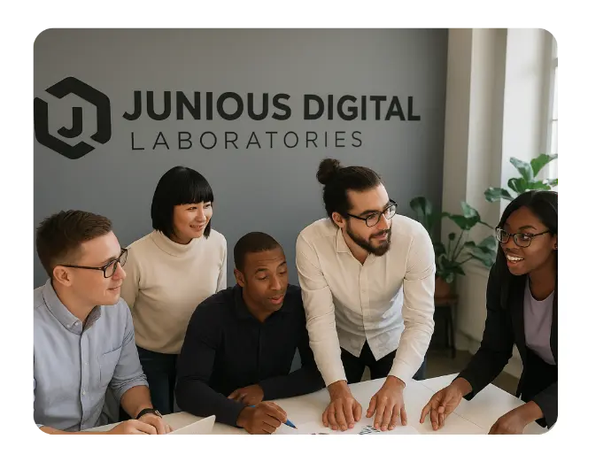 US-based AI, ERP, website, and cybersecurity experts at Junious Digital Laboratories
