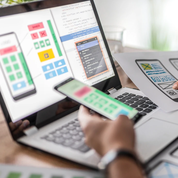 Real time ERP dashboards showing business performance metrics