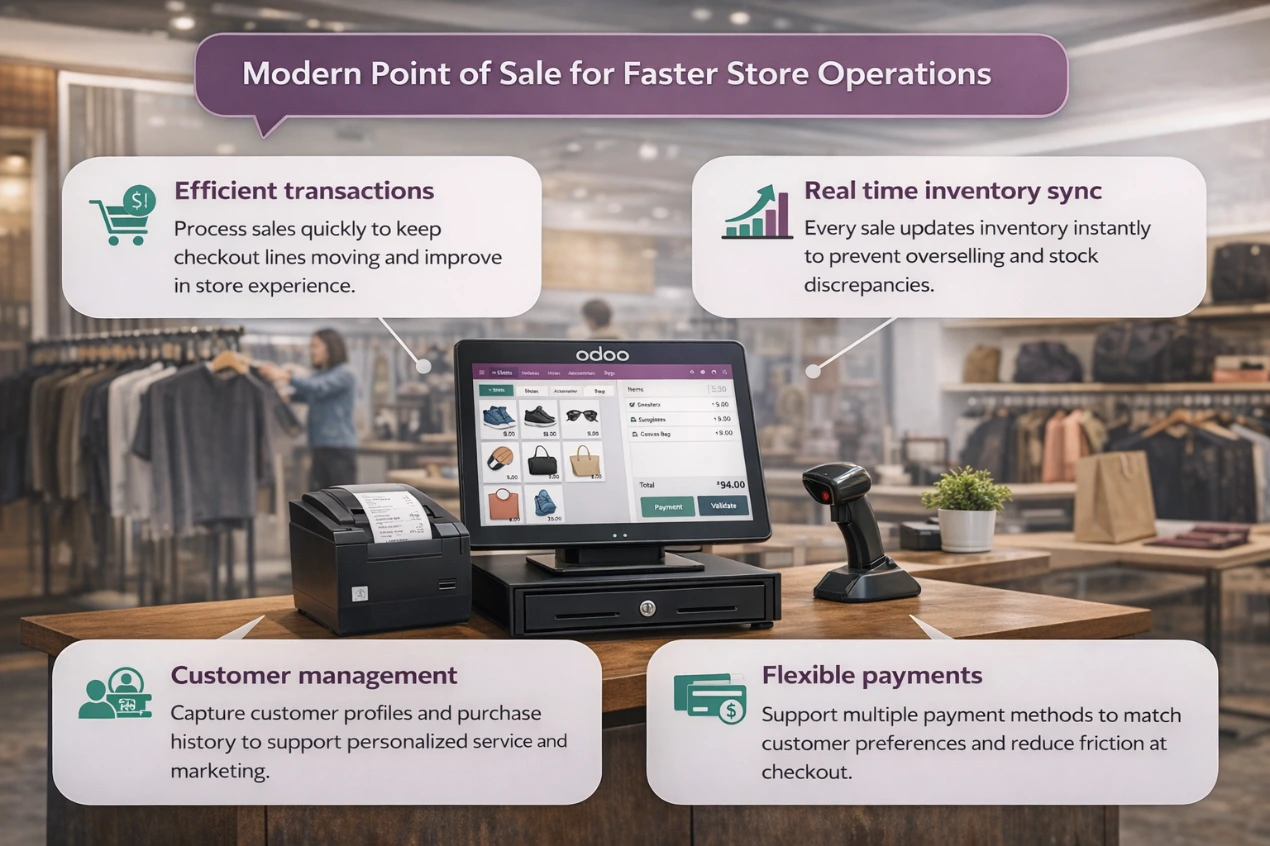 modern point of sale for faster retail operations