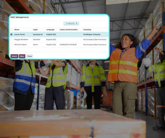 Sales team collaboration