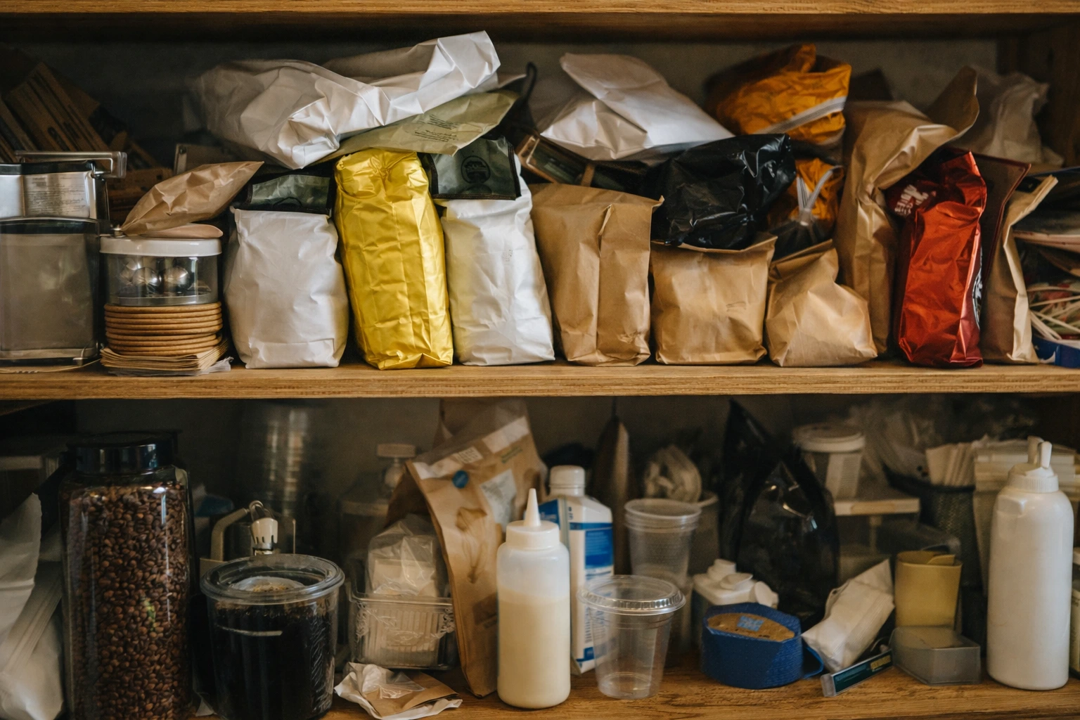 coffee shop inventory